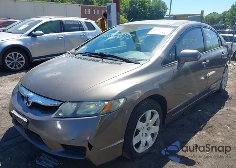 2011 Honda Civic Lx from USA, damaged, VIN 2HGFA1F58BH546092